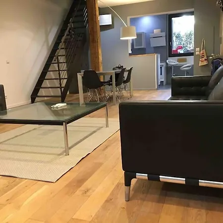 Flc -notre-dame 5 Min, Luxurious Loft 4 Rooms, 8 Guests- Apartment *