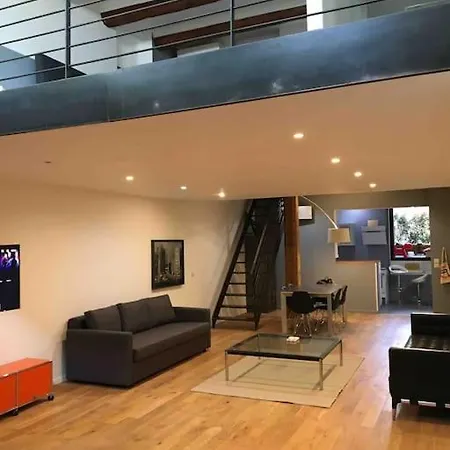 Flc -notre-dame 5 Min, Luxurious Loft 4 Rooms, 8 Guests- Apartment
